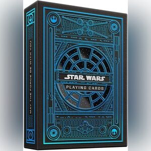 NWT Star Wars Playing Theory 11 Cards Special Edition Single Deck Poker New Blue